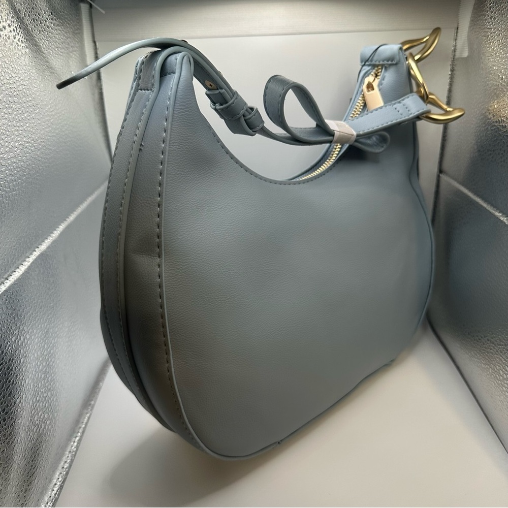 French‎ Connection Moritz Hobo Shoulder Bag Womens Powder Blue FCS25114-PWBL NWT - Picture 6 of 8